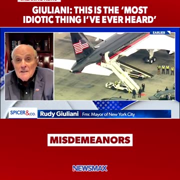 GIULIANI - THIS IS THE MOST IDIOTIC THING I’VE EVER HEARD