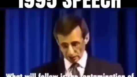 1995 speech exposes current agenda!