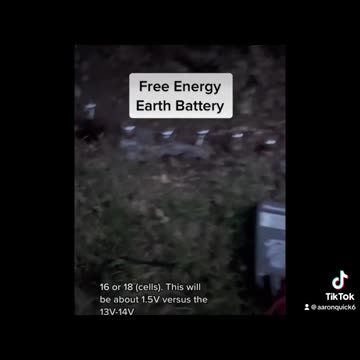 Free Energy Earth Battery