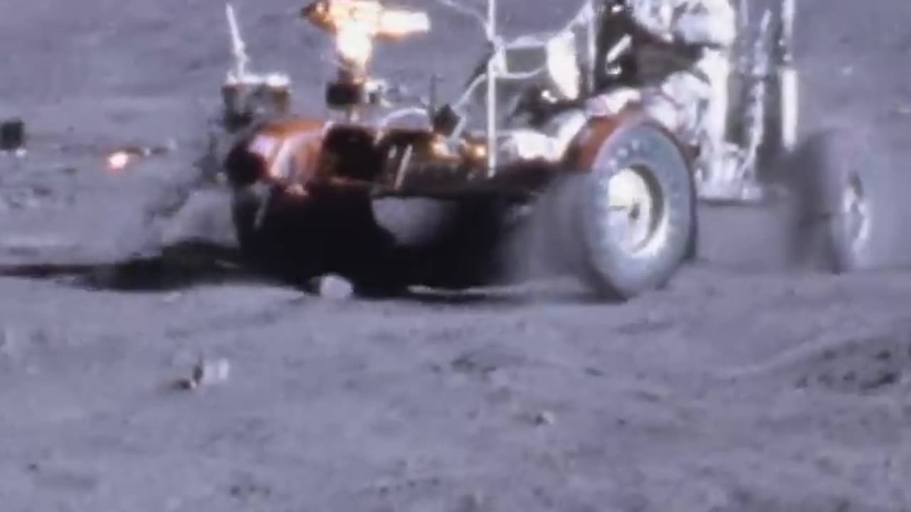 In 1971 NASA put a car on the moon