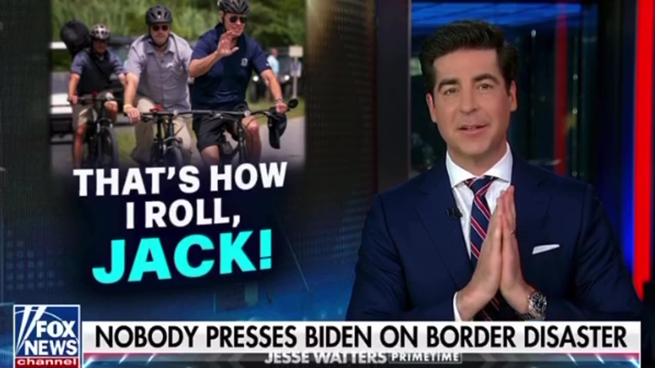 Nobody Presses Biden on Border Disaster