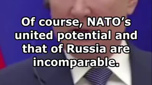 Putin not screwing around