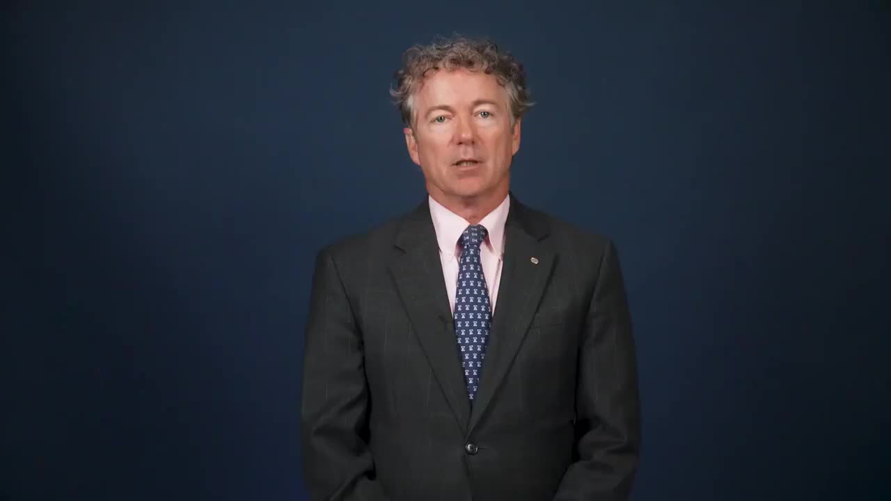Sen. Rand Paul, The Video That Got Youtube's Panties In A Bunch