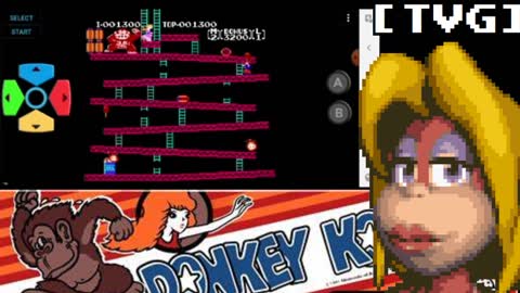 Donkey Kong Arcade Mobile! No commentary #donkeykong