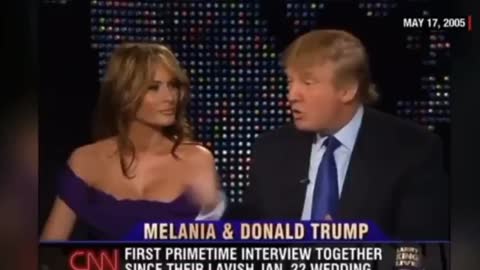 The story of how President Donald Trump & Melania met