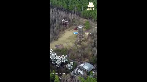 Giant Nikola Tesla coils found abandoned in Russia.