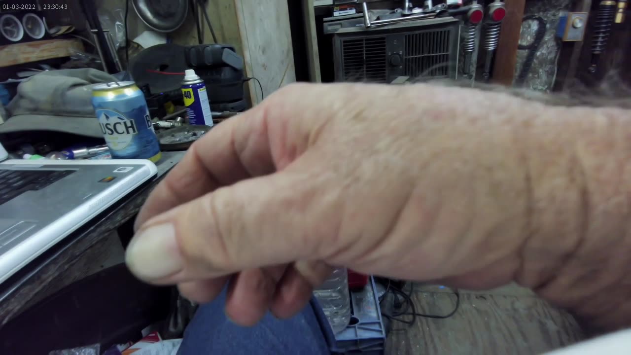 Exhaust leak is sealing