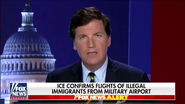 Military resources used to fly illegal immigrants to interior of country..