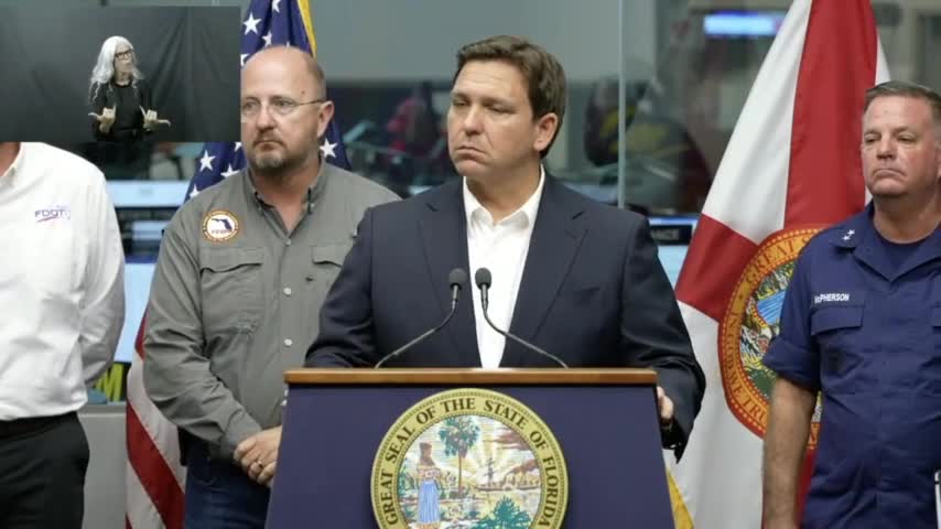 "That Is Nonsense!" - Hack Journo Trying to Politicize Hurricane Gets Owned by Gov. DeSantis