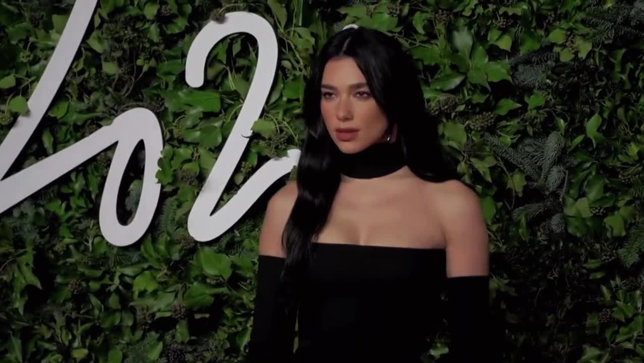 Dua Lipa at The British Fashion Awards in London