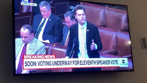 matt gaetz nominates President Trump for speaker of the house