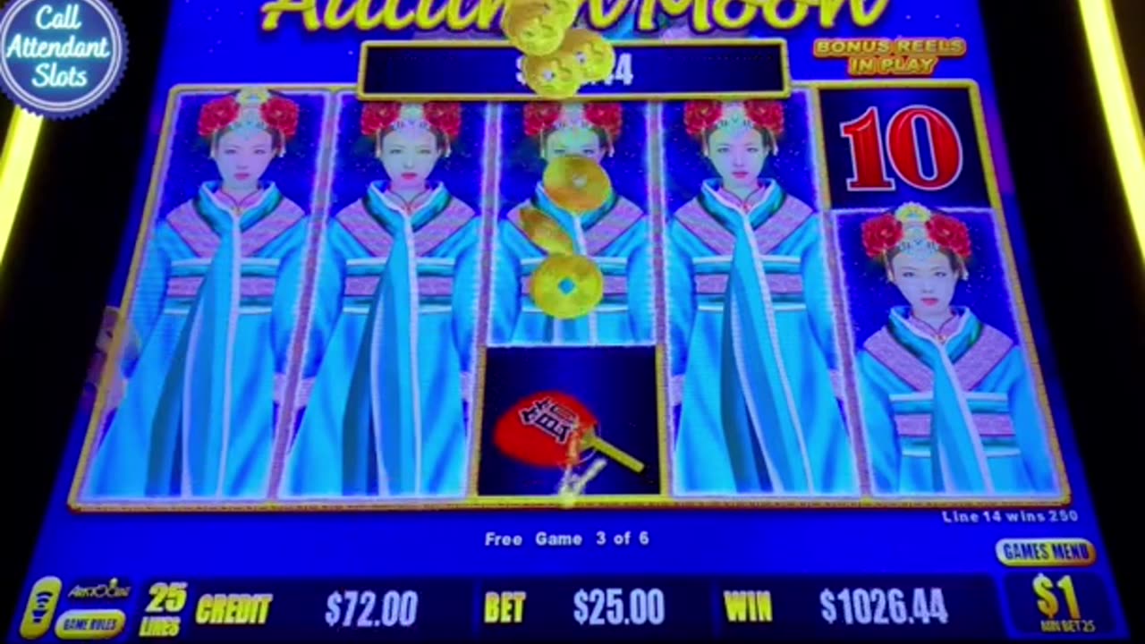 The BIGGEST Line Hit I’ve Ever Seen on Autumn Moon Dragon Cash Slot 🎰 JACKPOT!