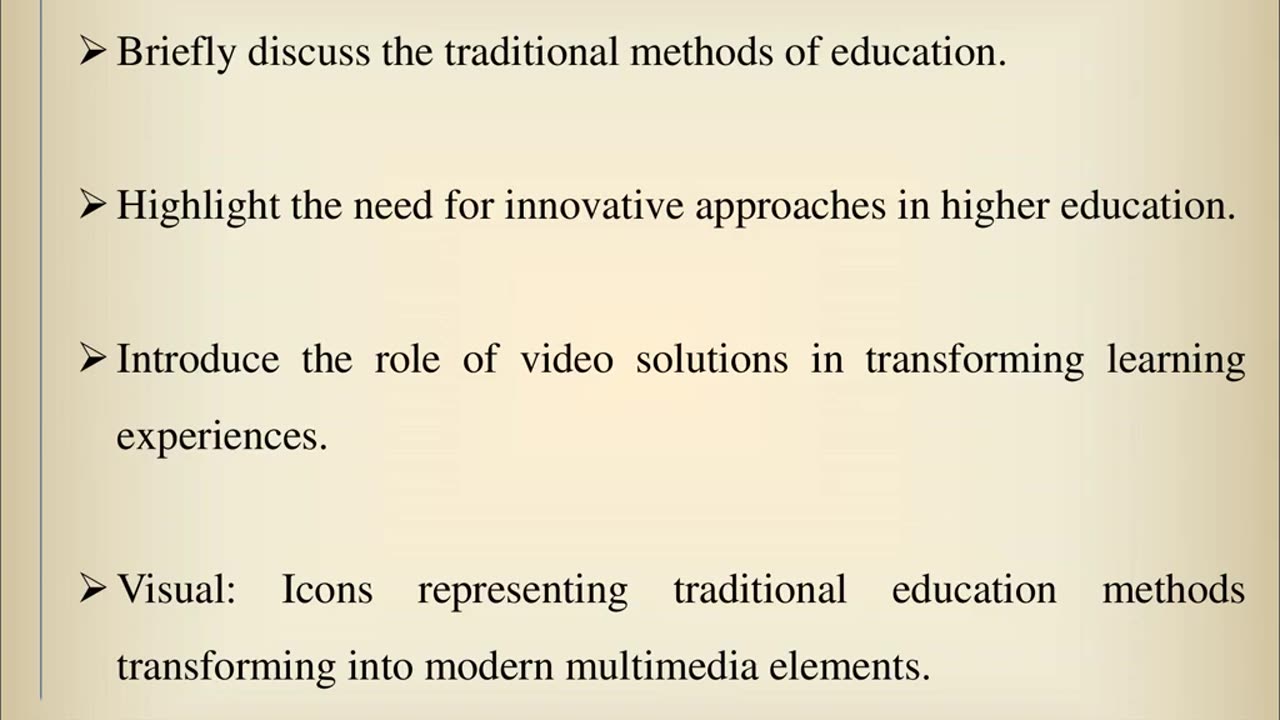 Video Solutions for Higher Education