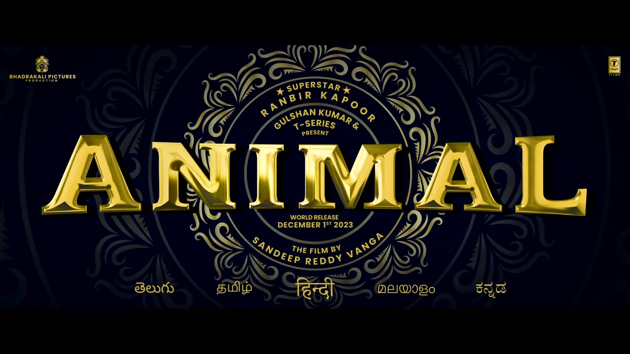 ANIMAL Official Teaser Ranbir Kapoor Rashmika M Anil K Bobby D Sandeep Reddy Vanga Bhushan .mp4