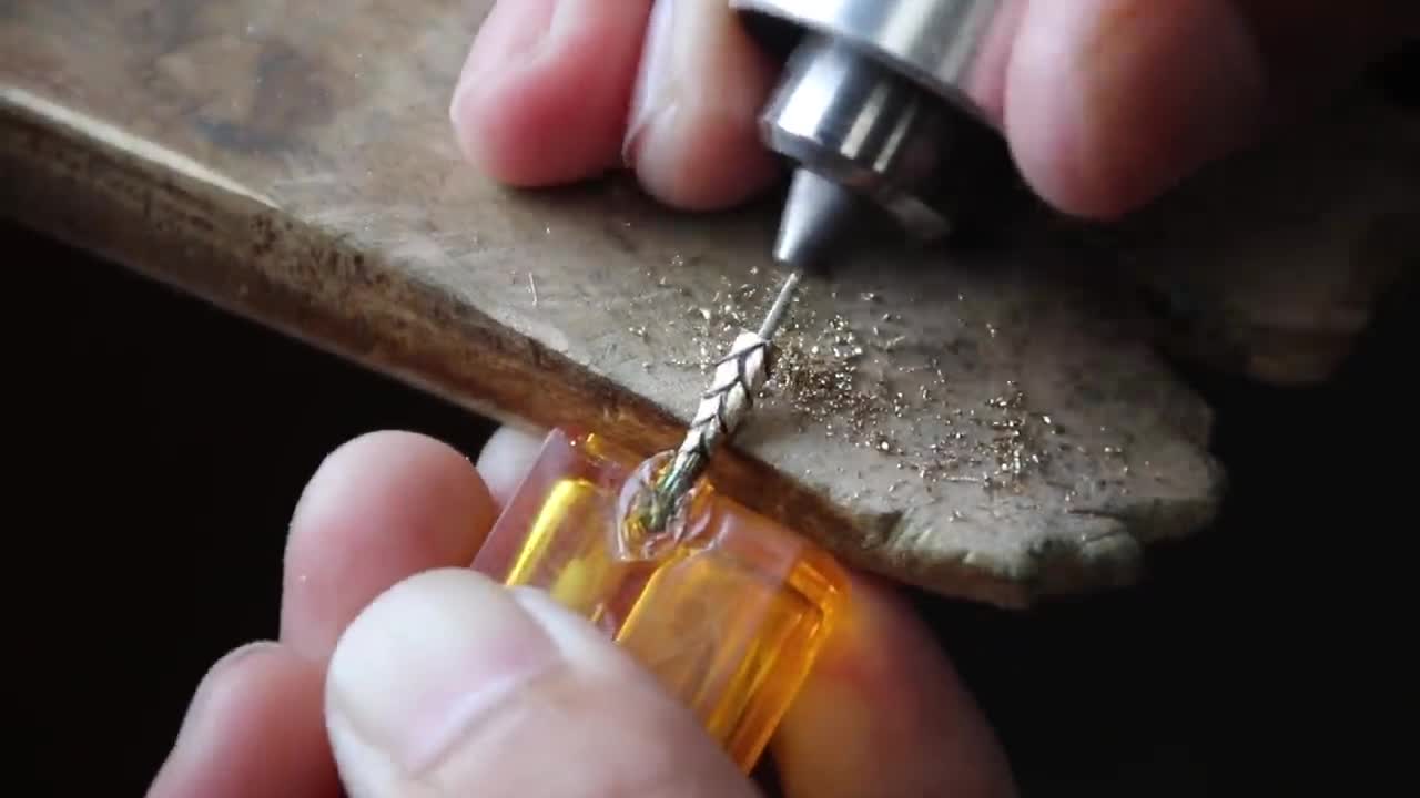 I turn gold nugget into a mini sword - small sword making