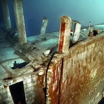 TITANTIC UNDERWATER GRAVE