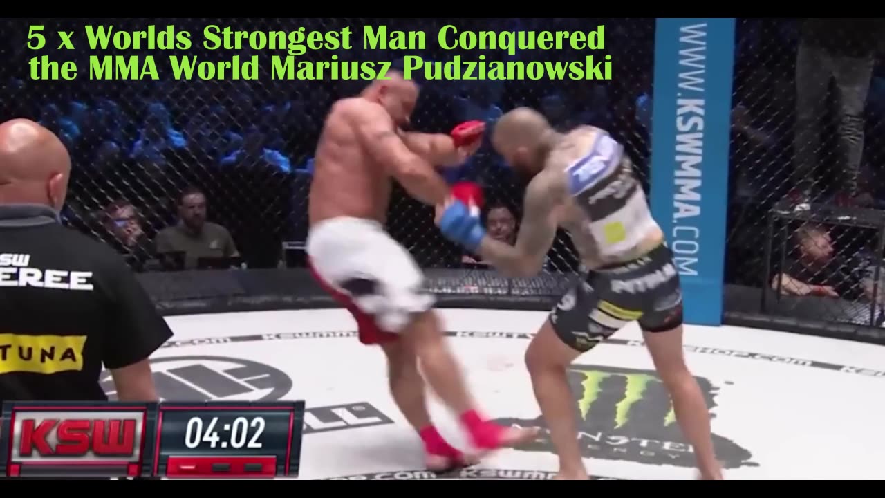 When 5 x Worlds Strongest Man Conquered the MMA World Mariusz Pudzianowski