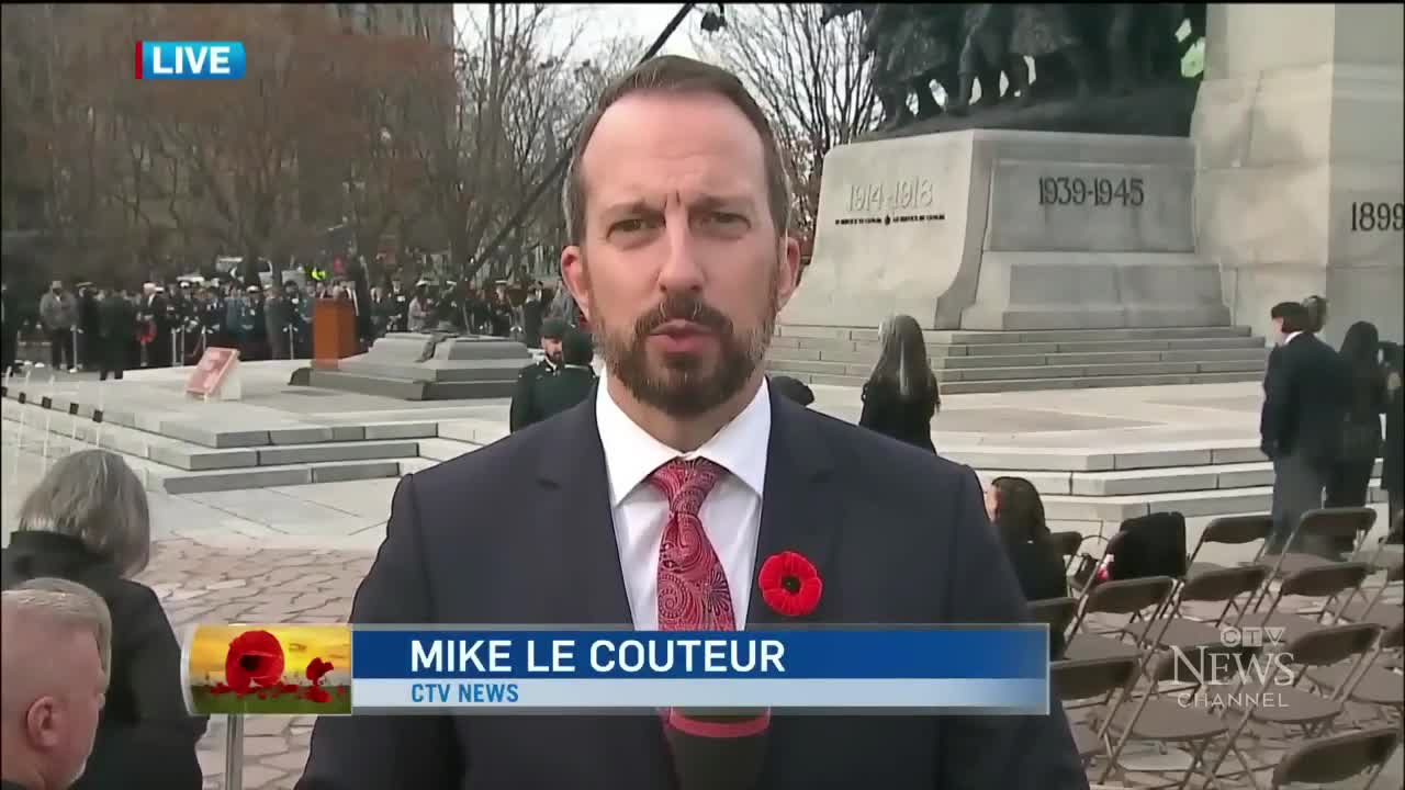 Prime Minister Justin Trudeau misses Remembrance Day ceremonies because of summit in Asia