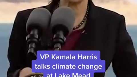 VP Kamala Harristalks climate changeOF TI at Lake Mead