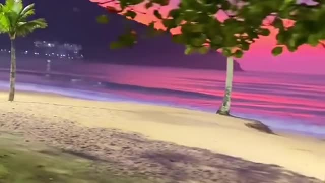 #beachview #beach #sunset #tree #beautifulsky #beauty #foryou #tiktok #scenery