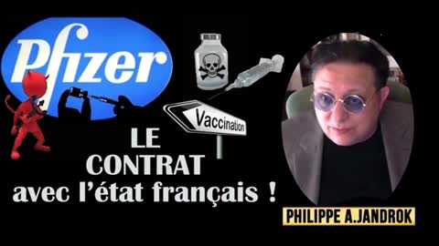 Philippe Jandrok : Cogiito - Pfizer Le contrat avec l'État français