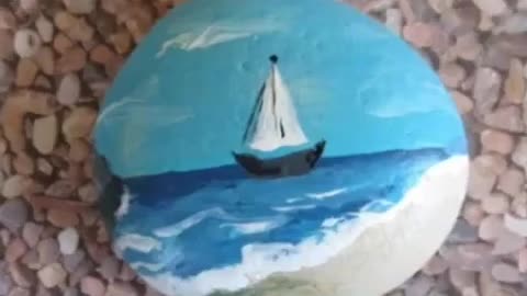 best beginners rock stone painting designs