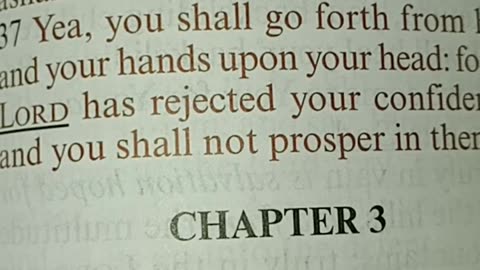 Prophetic break in Jeremiah 2, part 6 Seek ye the old path