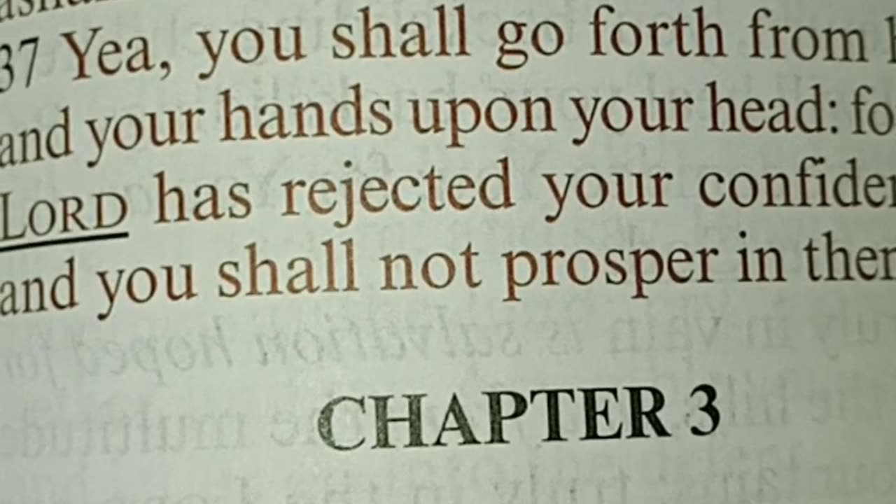 Prophetic break in Jeremiah 2, part 6 Seek ye the old path