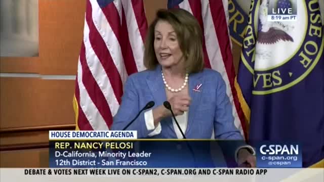 Nancy Pelosi on the "Process Smear"