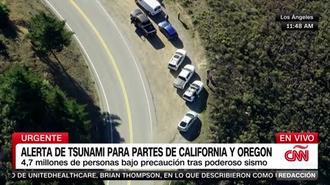 Alerta de tsunami para la bahía de San Francisco tras fuerte sismo en California