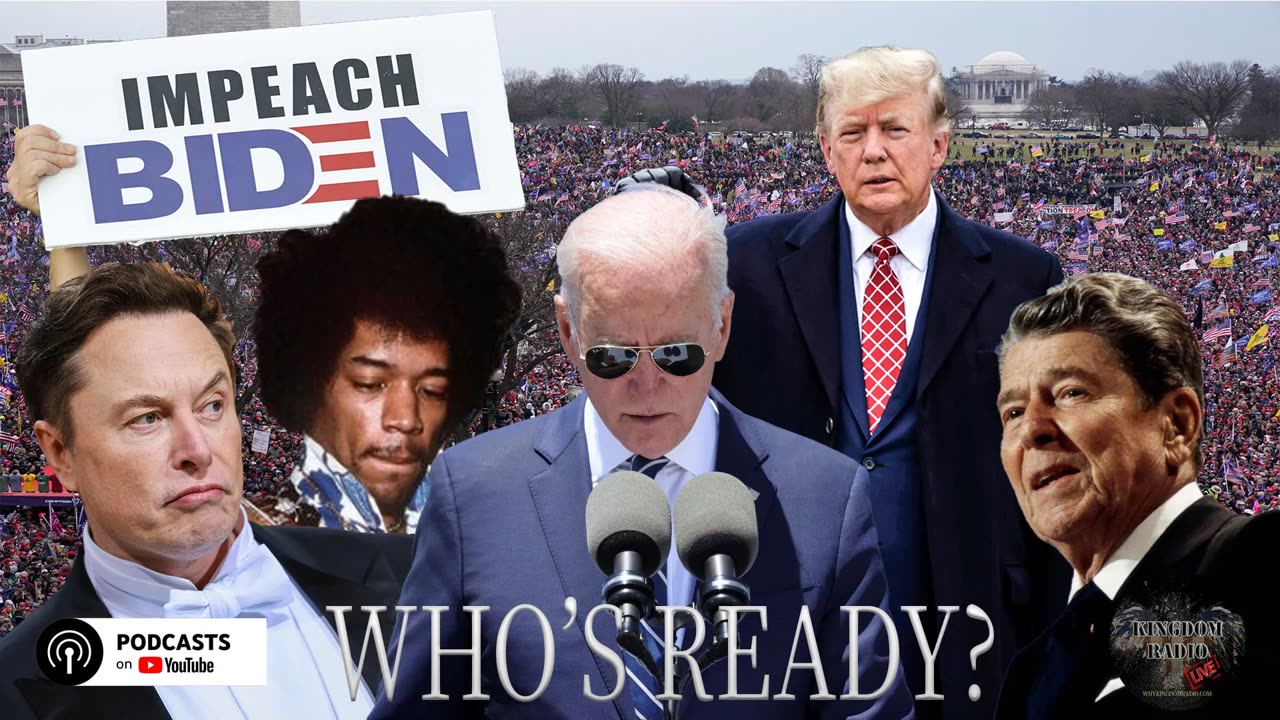 Hey Joe (Jimi Hendrix) with Joe Biden, Donald Trump, Howard Stern, Elon Musk and Will Ferrell