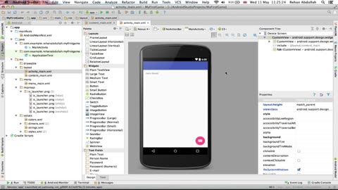 ANDROID STUDIO: Games Development || Tutorial 2 - Hello World / Run The Application