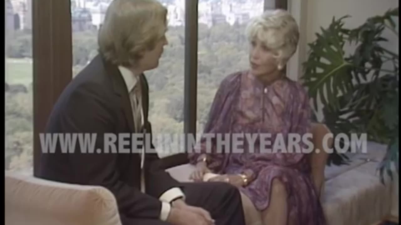 Never aired Donald Trump Interview with Rona Barret in 1980