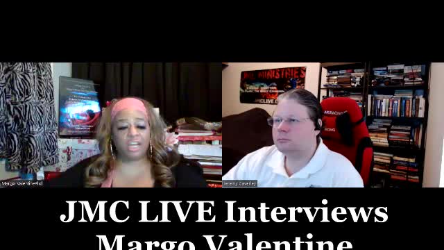 JMC Live 4-30-2022 Interview with Margo Valentine