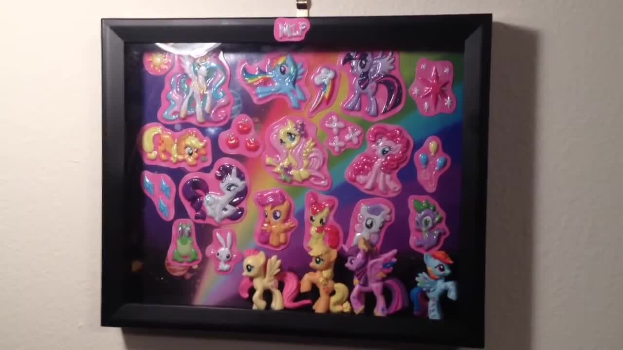 Mlp Collection (Wall box Display)