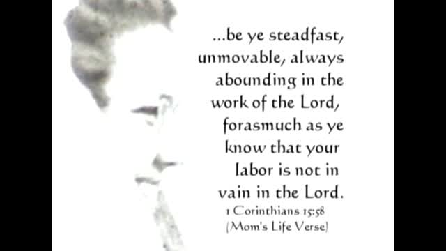 Berniece Burtz: Servant of Christ 1926-2016
