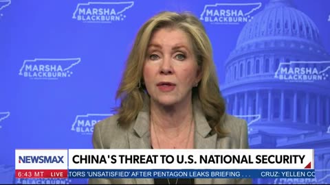 Blackburn THRASHES Biden For Failing To Take Action On China