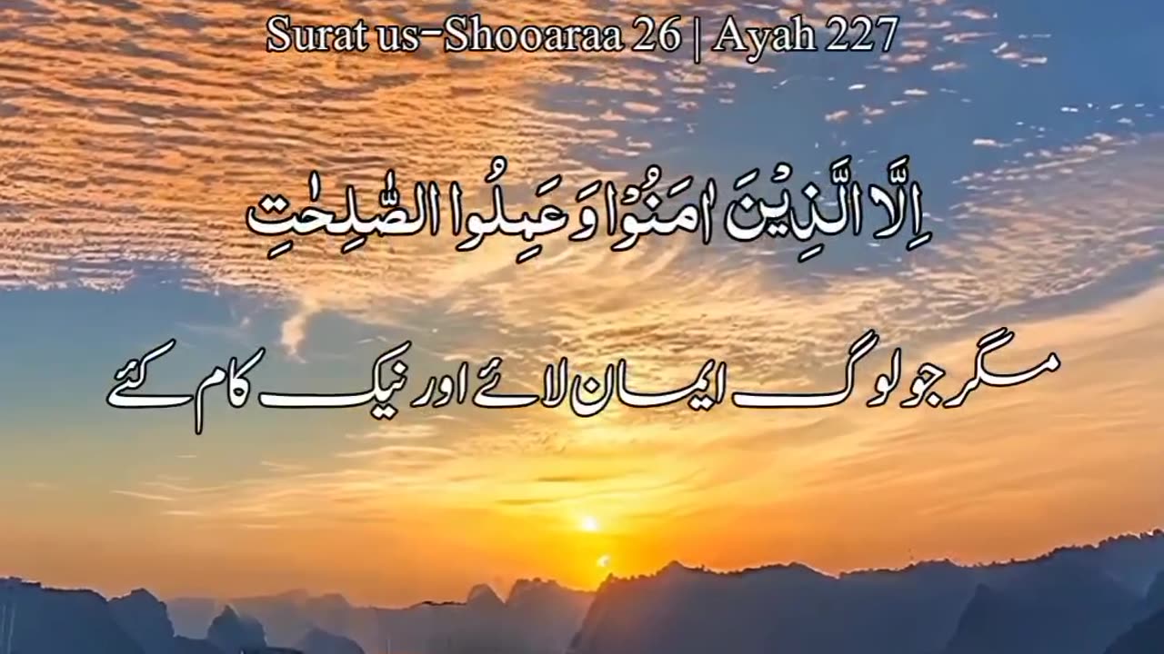 Surah Shooaraa, ayat 218