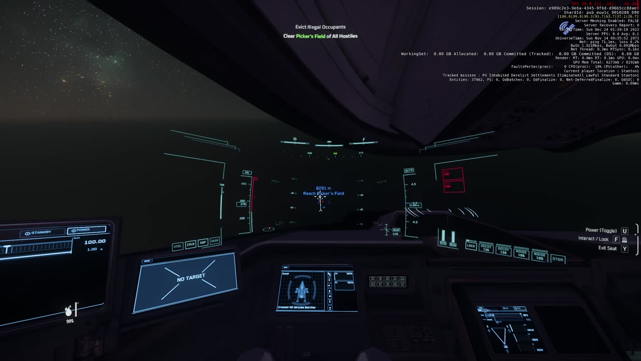 šDon't Go to PickerĀ“s Fields when it's dark Star Citizenš