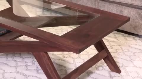 Charzine Warm Brown Coffee Table by Ashley