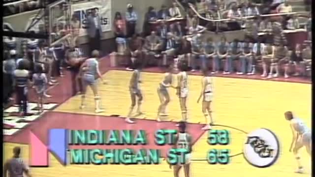 1979-03-26 NCAA Championship Game Indiana State Sycamores vs Michigan State Spartans