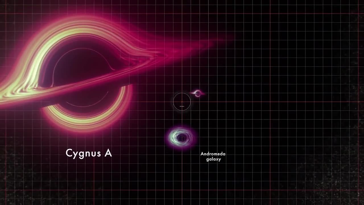 How big are supermassive black holes? NASA size comparison