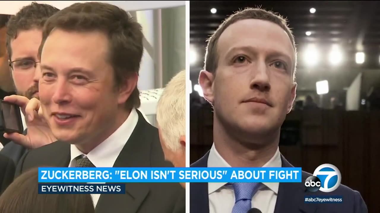 Mark Zuckerberg says fight with Elon Musk seems unlikely to happen