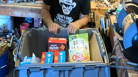 Testing Old Crackers From Our Food Storage