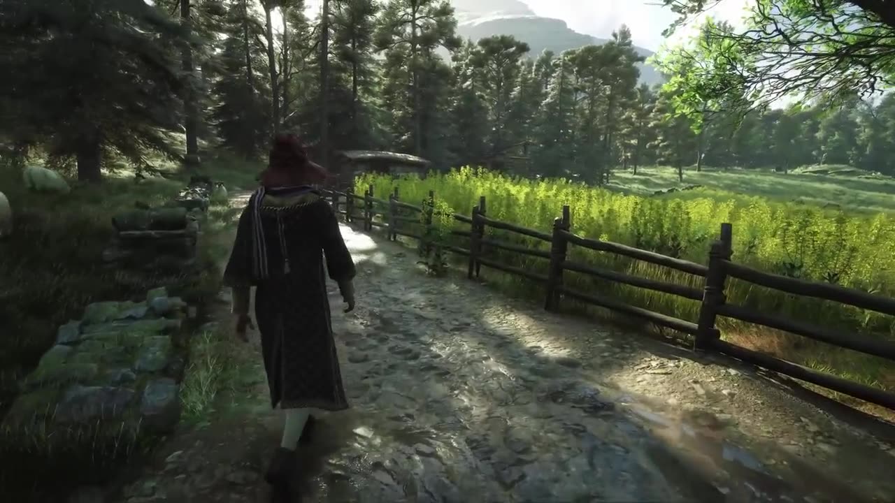 [4K] Walking to the Hogwarts Castle