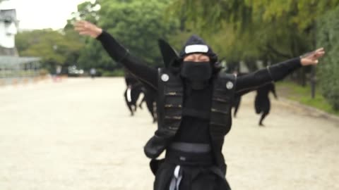 A late ninja The real life of professional ninja, Japan 遅刻忍者