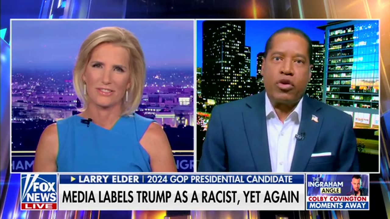 Larry Elder Slams Democrats "Racist" Narrative