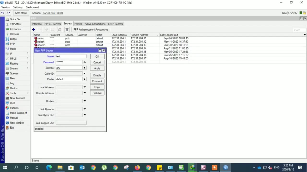 MikroTik Tips | PPTP user create on MikroTik Router | add VPN User account