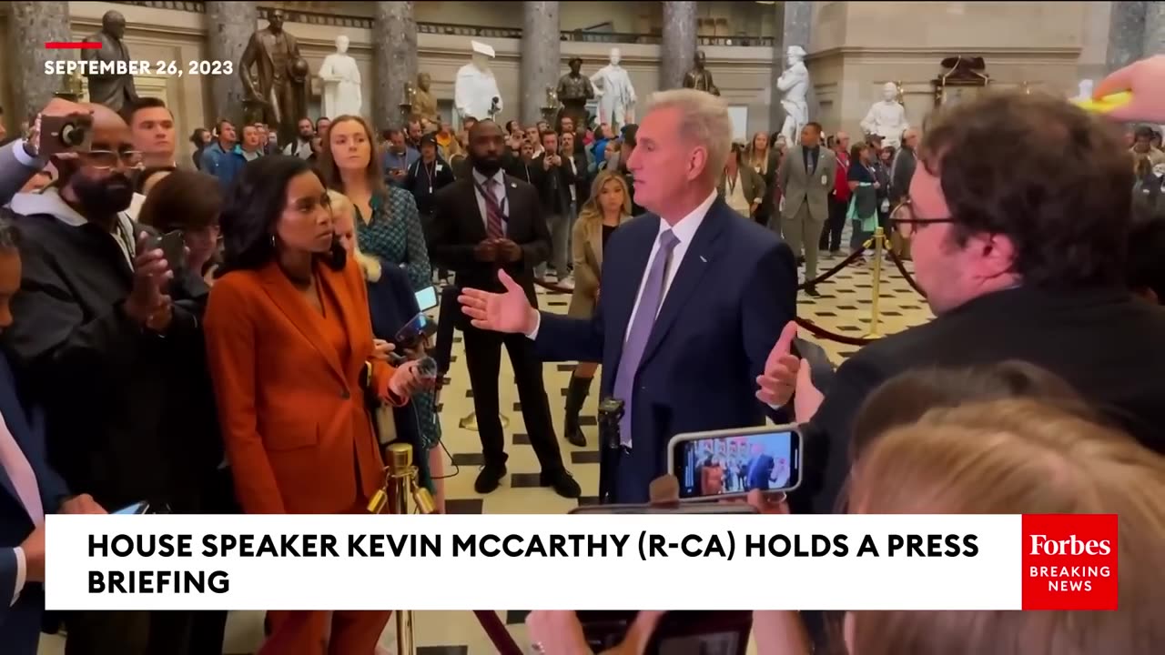'He Created The Reason Why They're On Strike'- McCarthy Lambasts Biden After Picketing With Workers