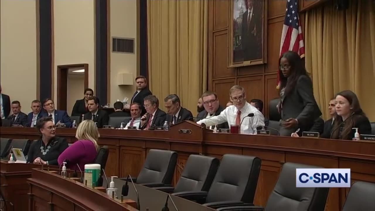 Democrat LOSES IT, Throws Document At Republican Congressman In Rage